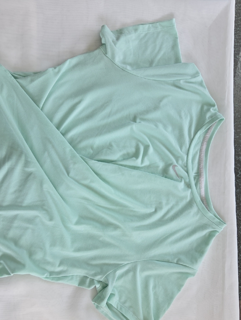 Nike Women's Light Mint Short Sleeve Performance Tee